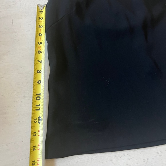 Zara Woman Large Sleeveless Black Shoulder Roll Padded Top - Picture 12 of 13